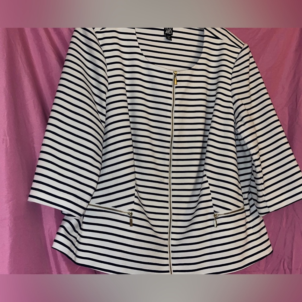 Striped blazer